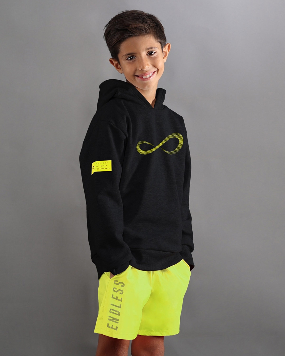 SWEAT-SHIRT RUSH II KIDS BLACK