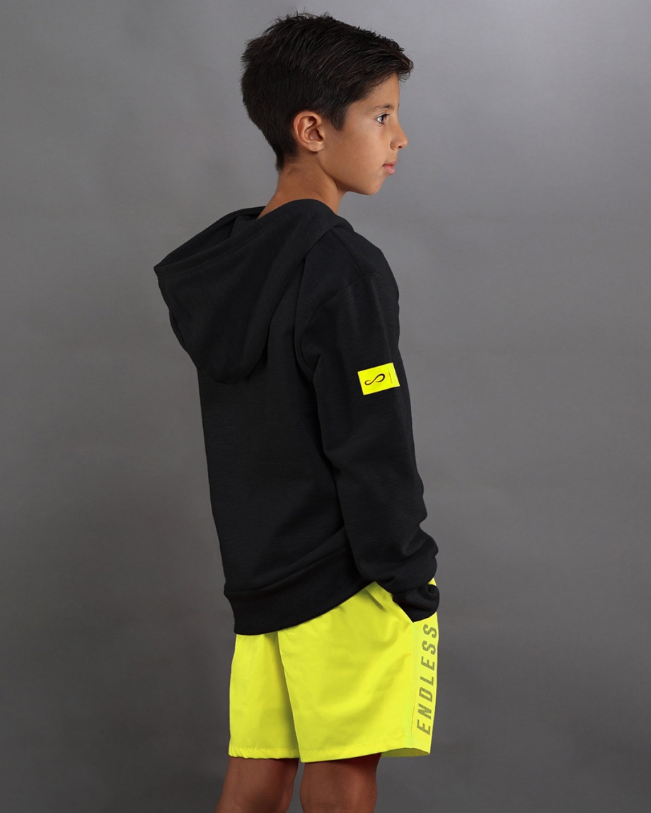 SWEATSHIRT RUSH II KIDS BLACK