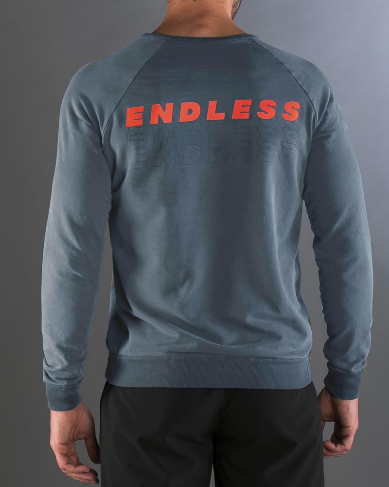 SUDADERA HYPE STONE BLUE 2