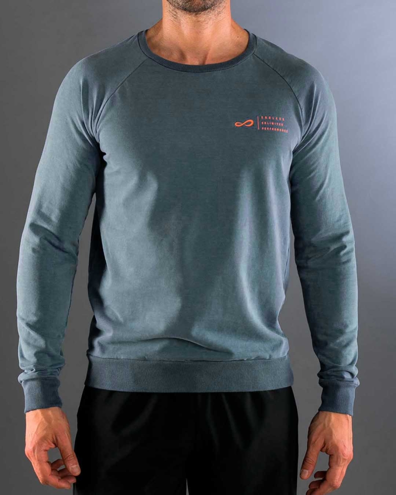 SUDADERA HYPE STONE BLUE