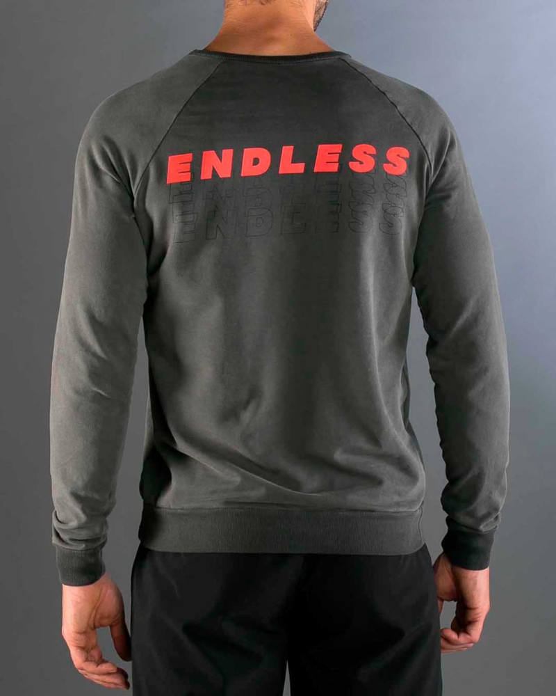 SWEATSHIRT HYPE STONE TITANIUM 2