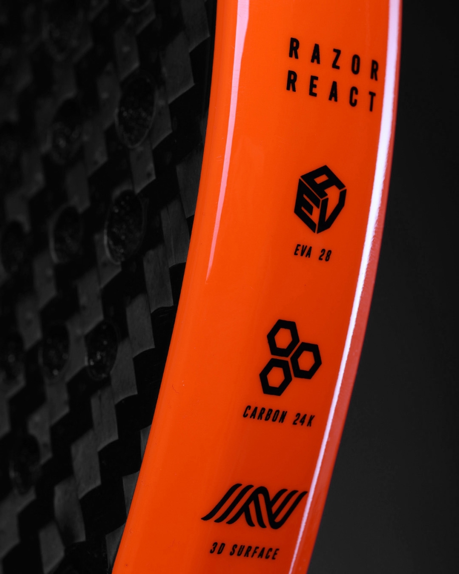 RACKET RAZOR PRO BLACK ORANGE