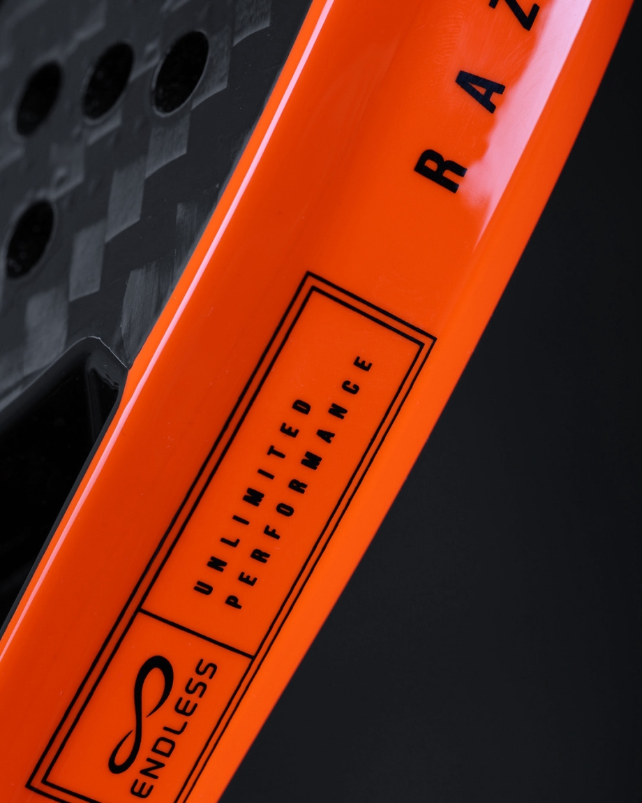 RACKET RAZOR PRO BLACK ORANGE