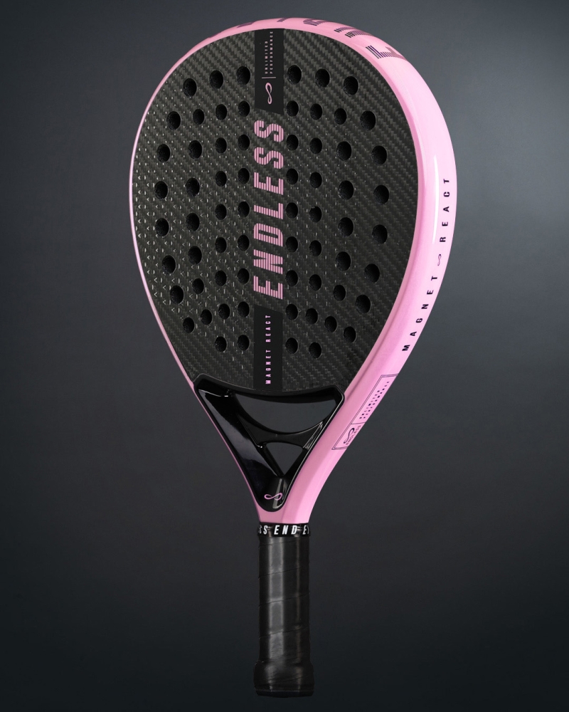 RACKET MAGNET REACT BLACK PINK