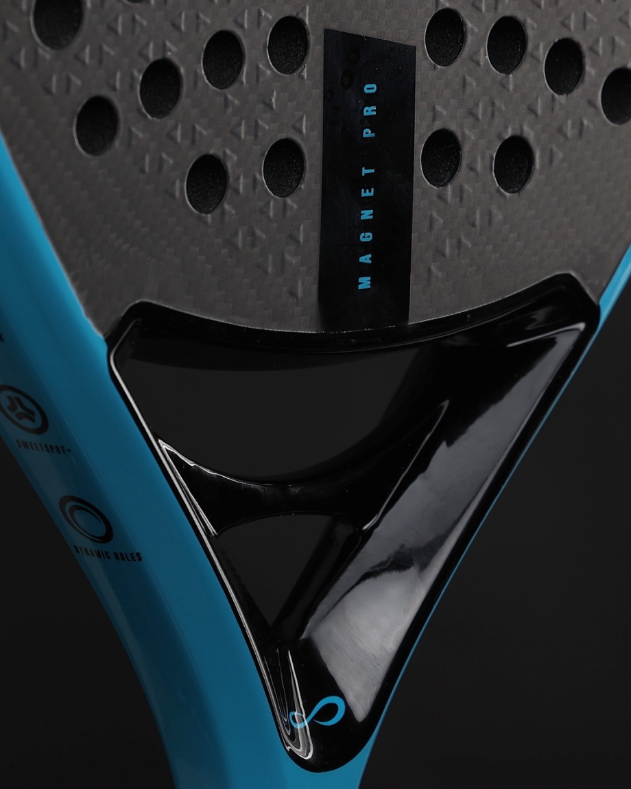 RACKET MAGNET PRO BLACK BLUE