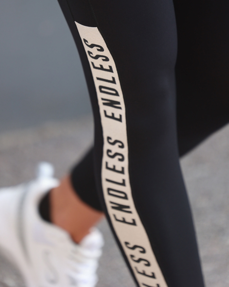 LEGGINGS SYNCRO BLACK GOLDEN
