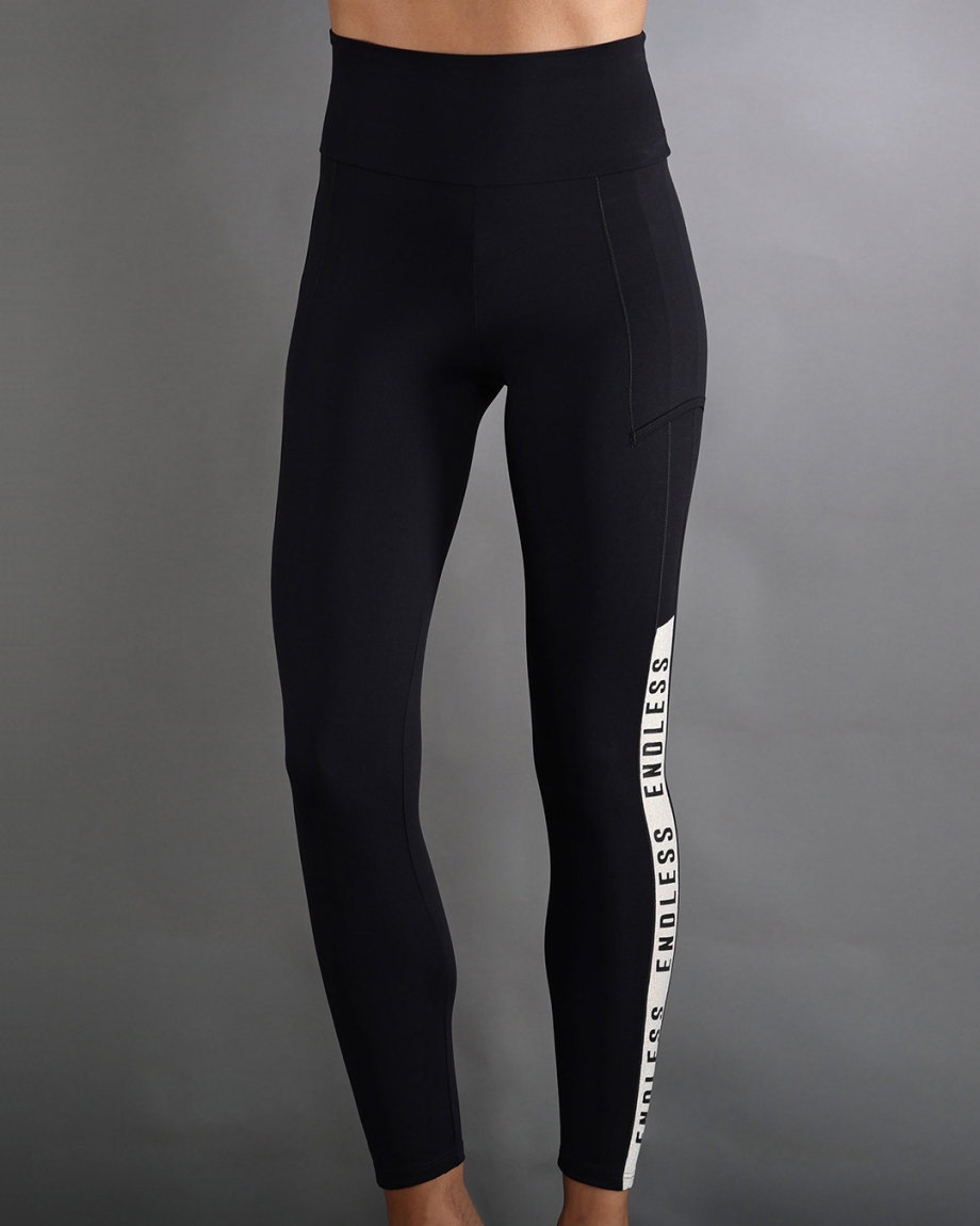 LEGGINGS SYNCRO BLACK GOLDEN