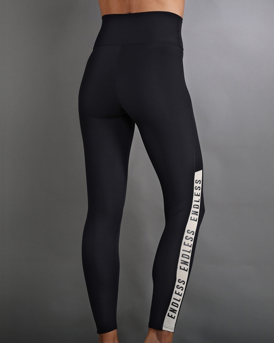 LEGGINGS SYNCRO BLACK GOLDEN