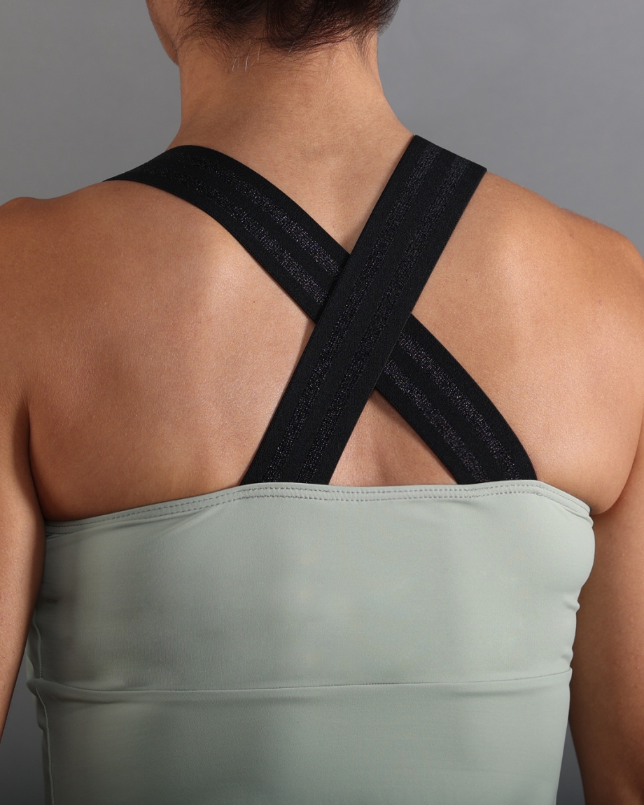 VESTIDO GLOSS LIGHT ARMY