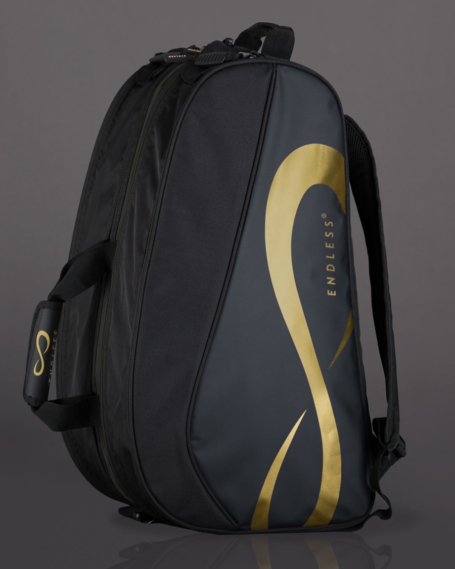 PADDLE BAG ICON BLACK GOLD