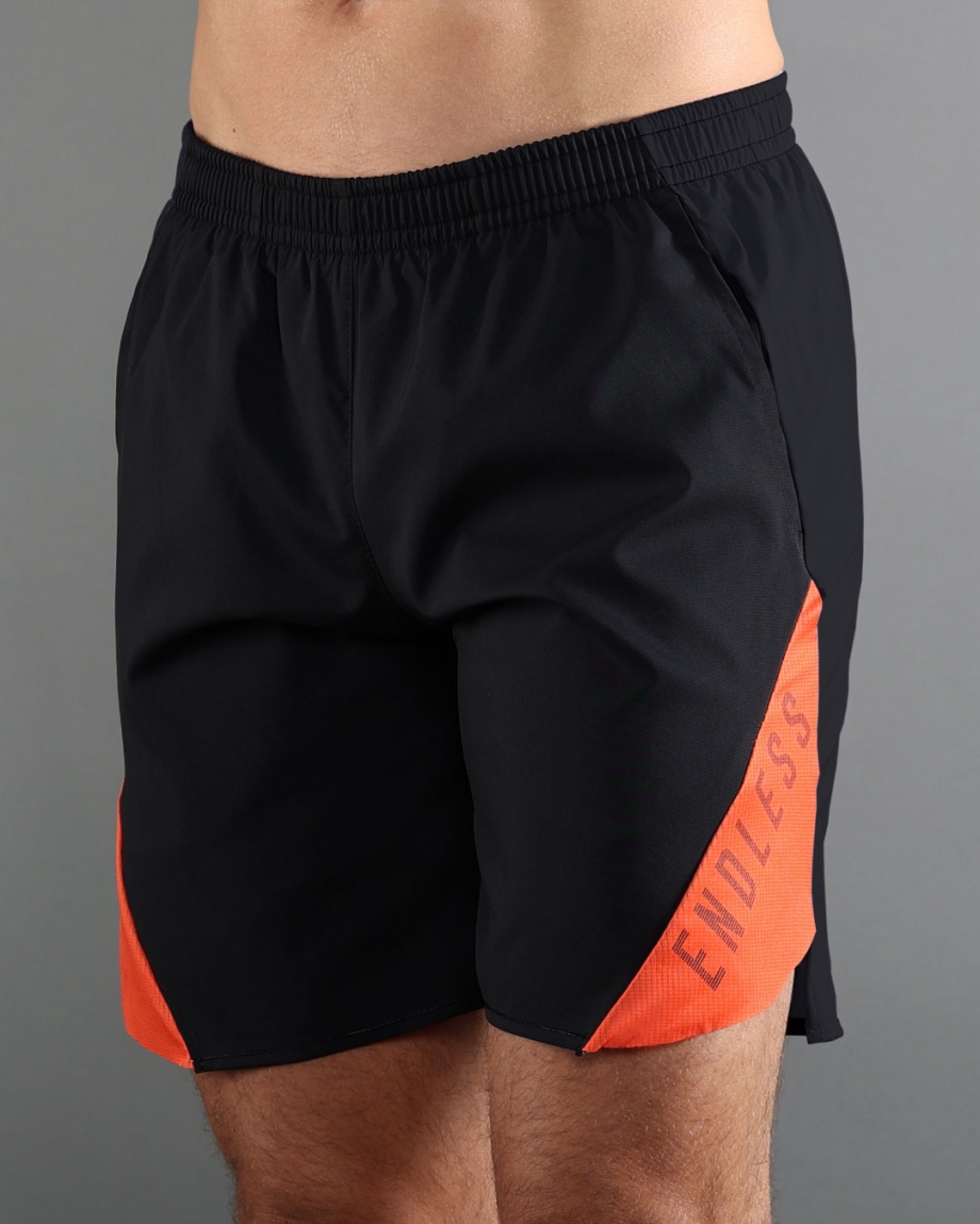 SHORT PHOENIX BLACK ORANGE