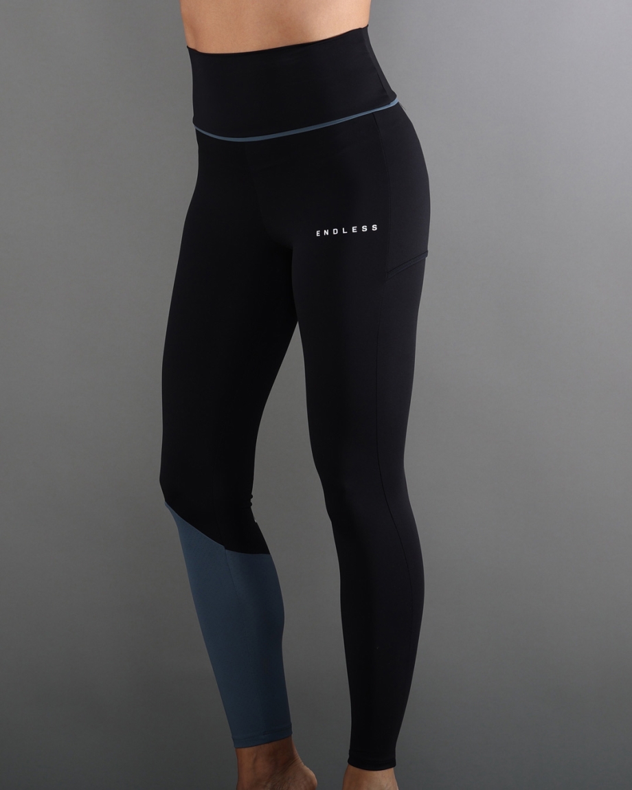 MALLAS VANITY POCKET BLACK DENIM