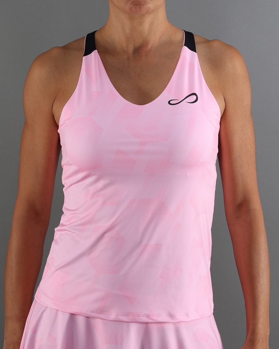 MAGLIETTA DIAMOND PINK PRINT