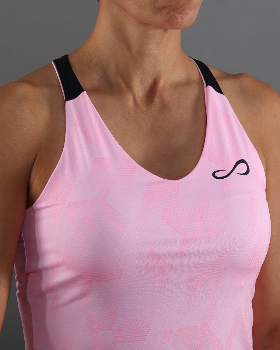 MAGLIETTA DIAMOND PINK PRINT