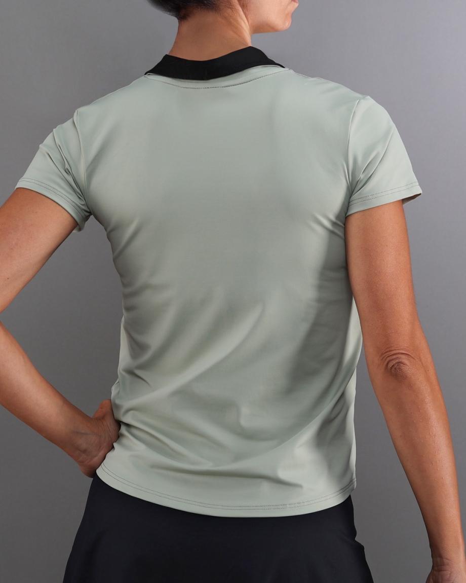 POLO SHIRT ONYX SLEEVES LIGHT ARMY