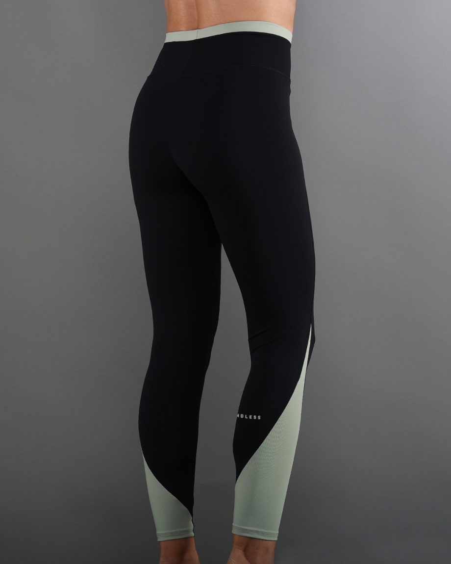 LEGGINGS VEXA BLACK LIGHT ARMY