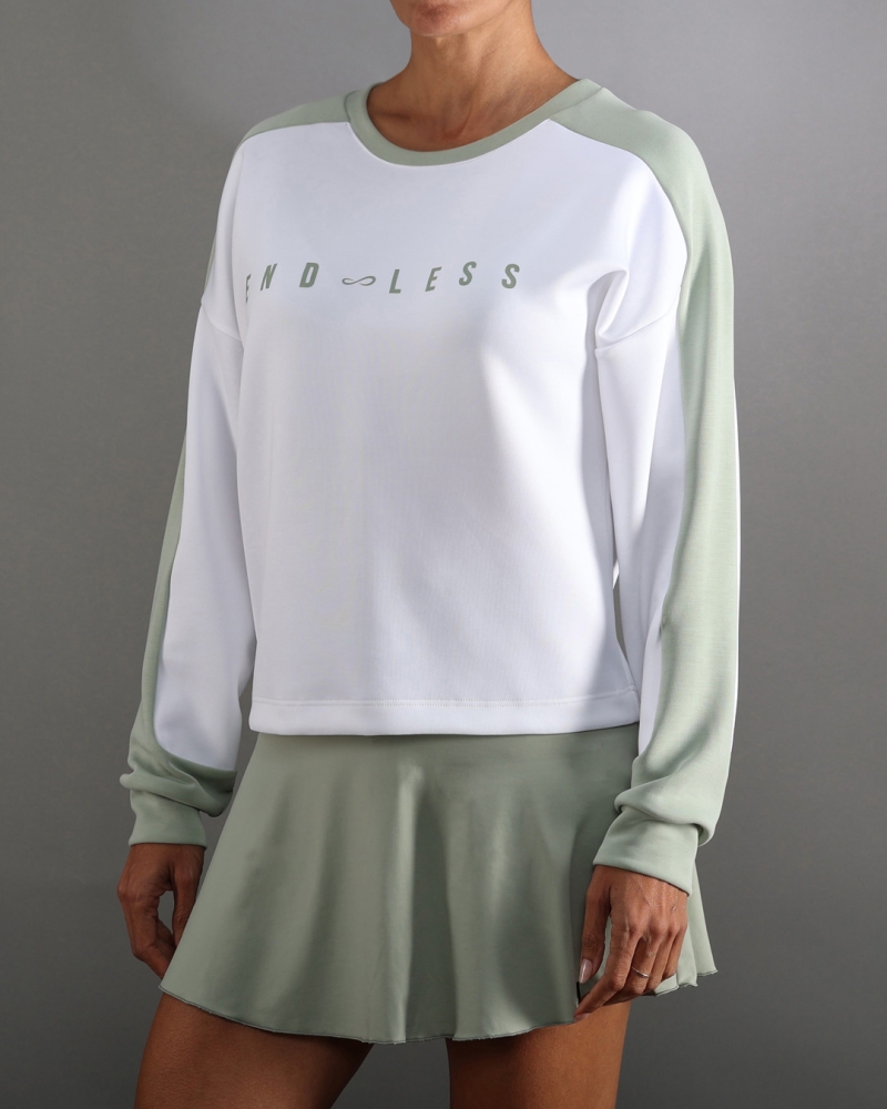 SUDADERA HALO WHITE LIGHT ARMY