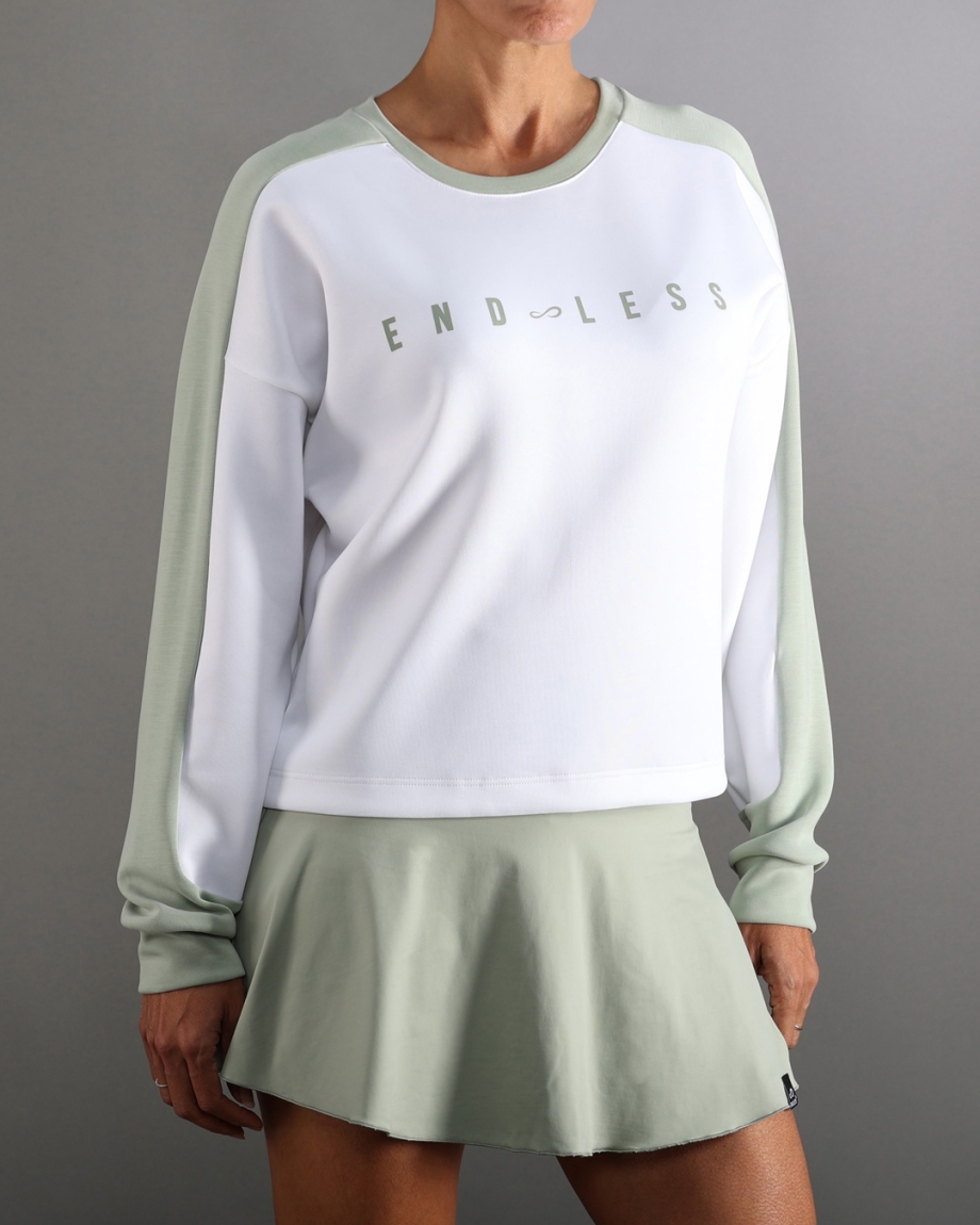 SUDADERA HALO WHITE LIGHT ARMY