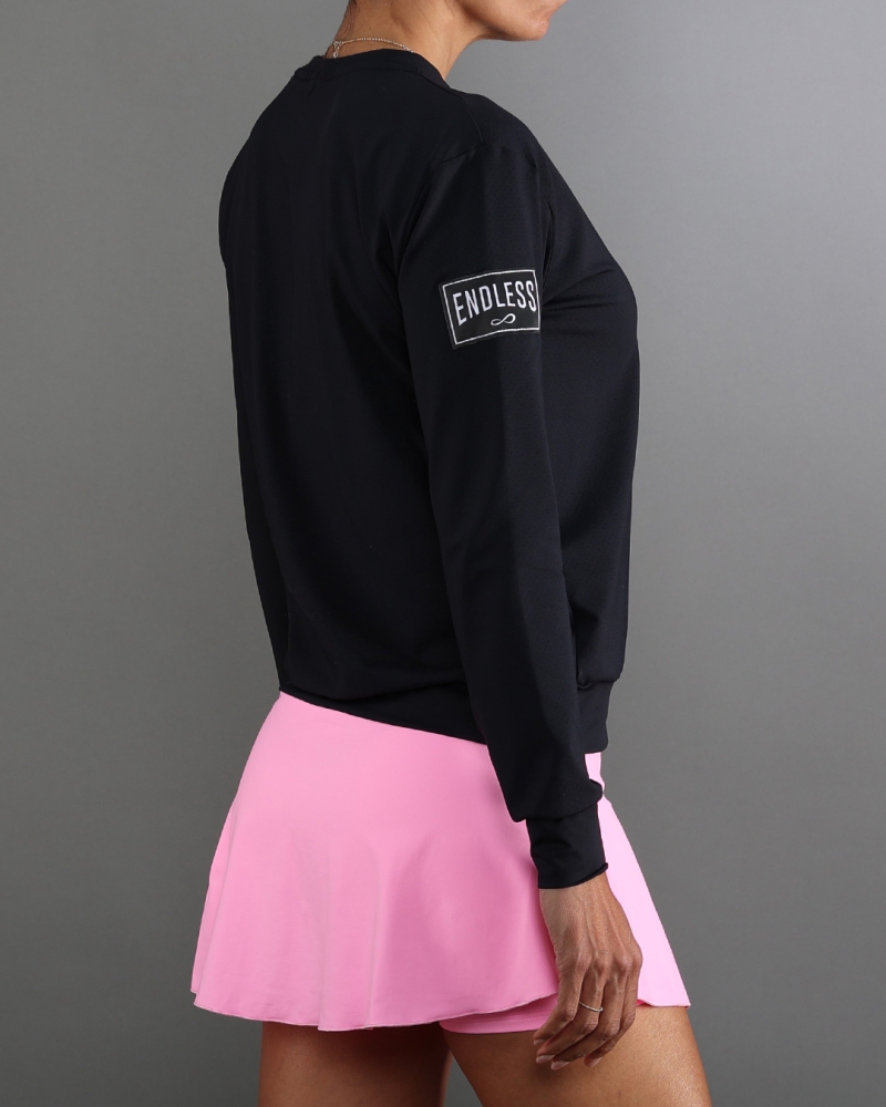 SUDADERA INNER TECH BLACK PINK 2