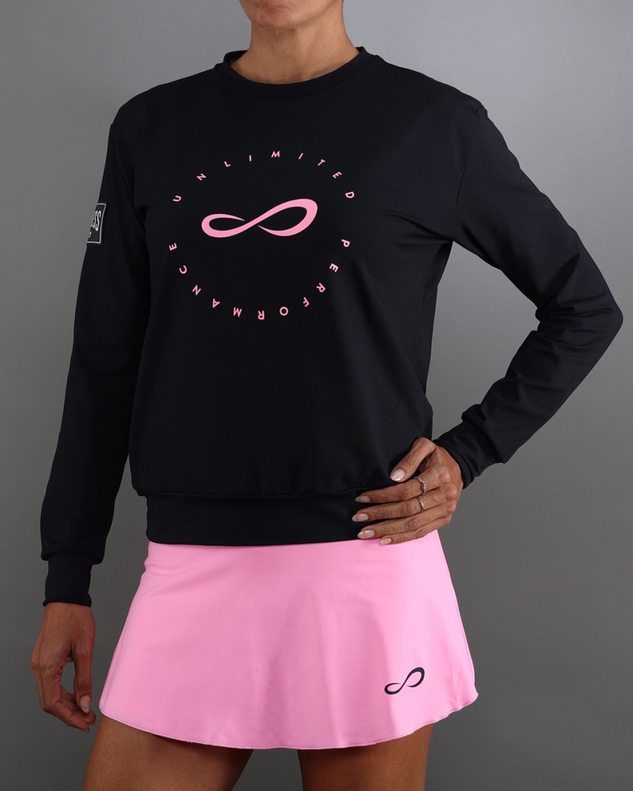 SUDADERA INNER TECH BLACK PINK