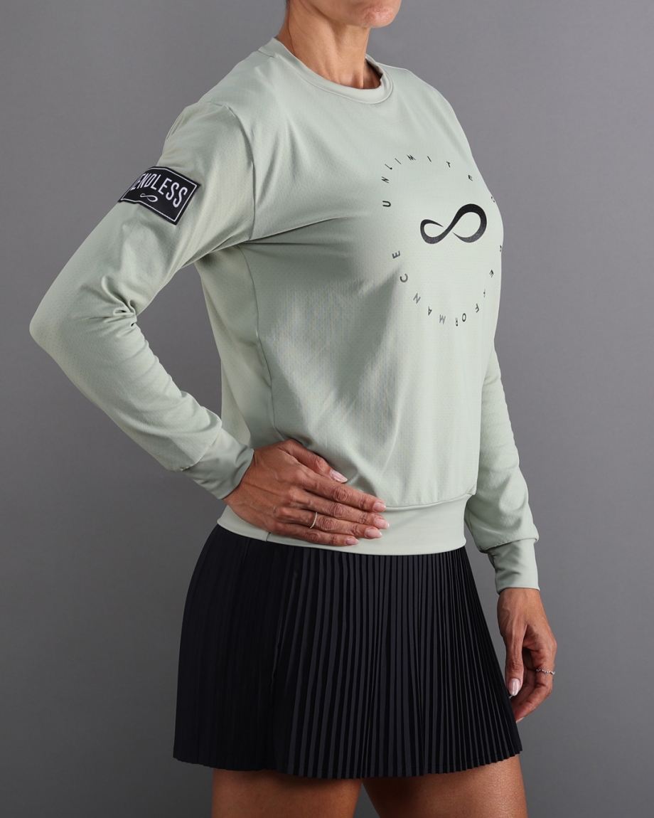 SWEAT-SHIRT INNER TECH LIGHT ARMY