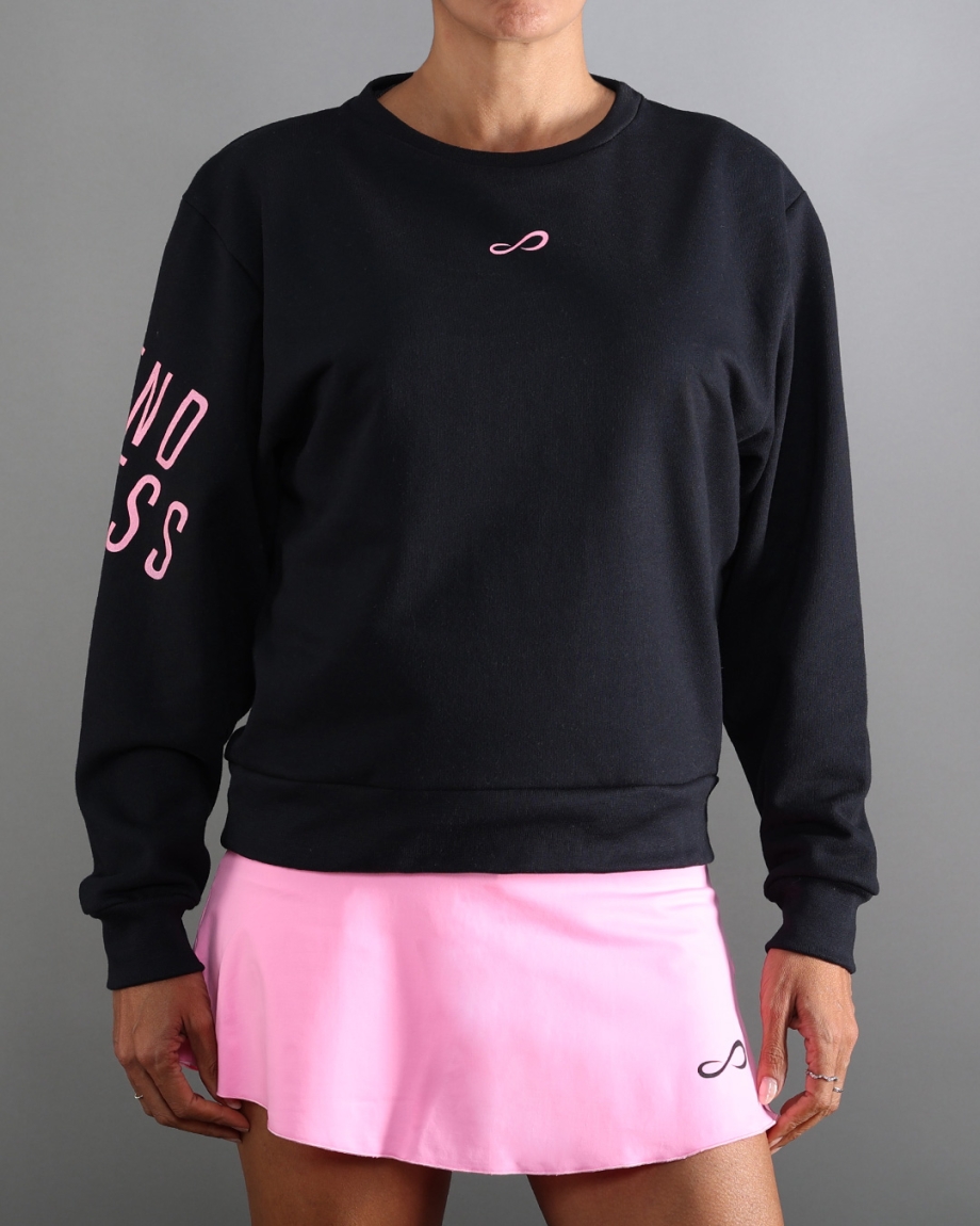 SWEATSHIRT SWELL BLACK PINK