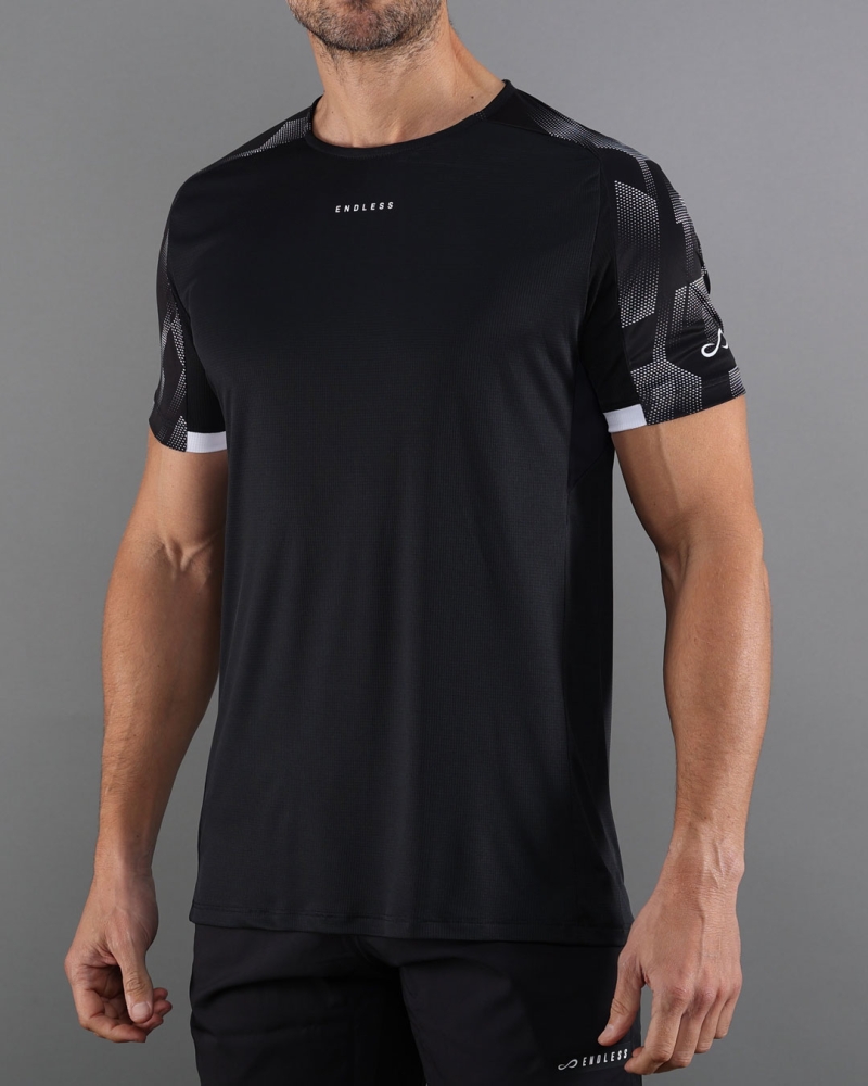 T-SHIRT RYKER BLACK