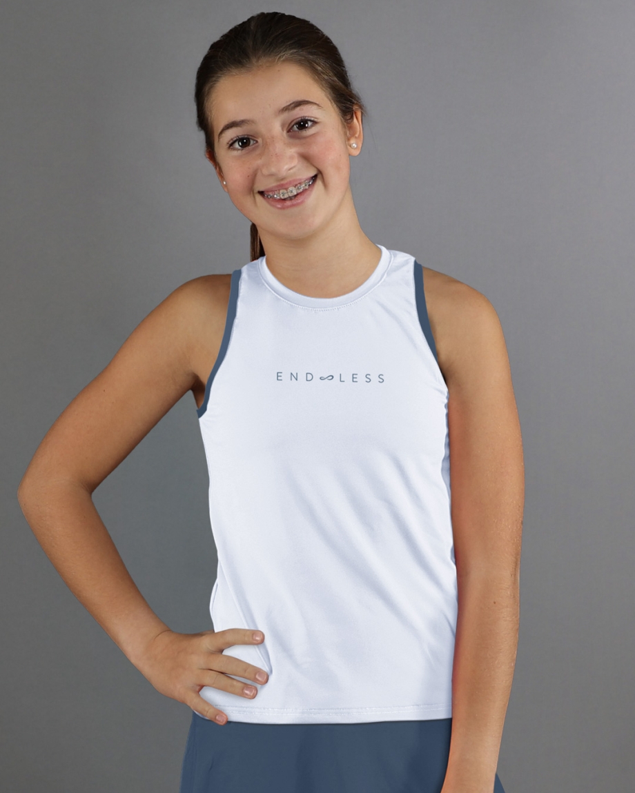 CAMISETA ESSENTIAL KIDS WHITE