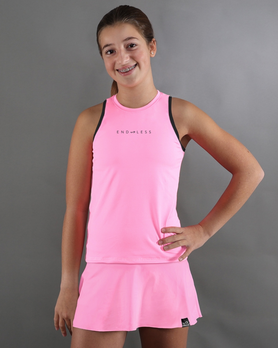 CAMISETA ESSENTIAL KIDS PINK