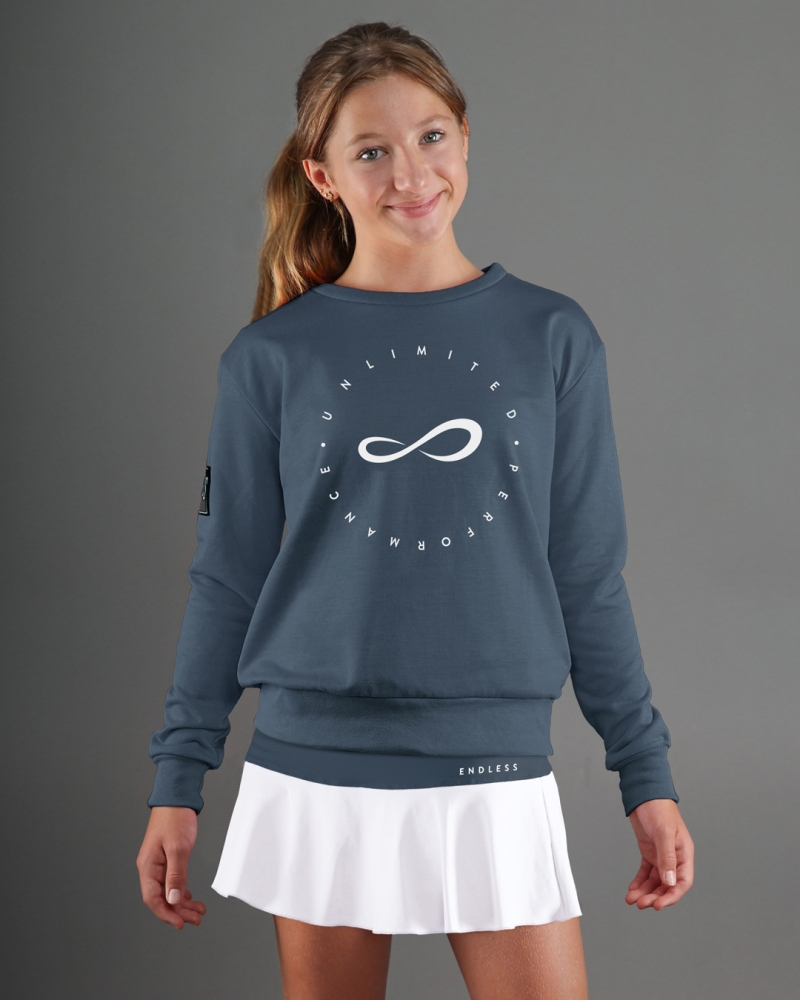 SWEATSHIRT INNER KIDS DENIM