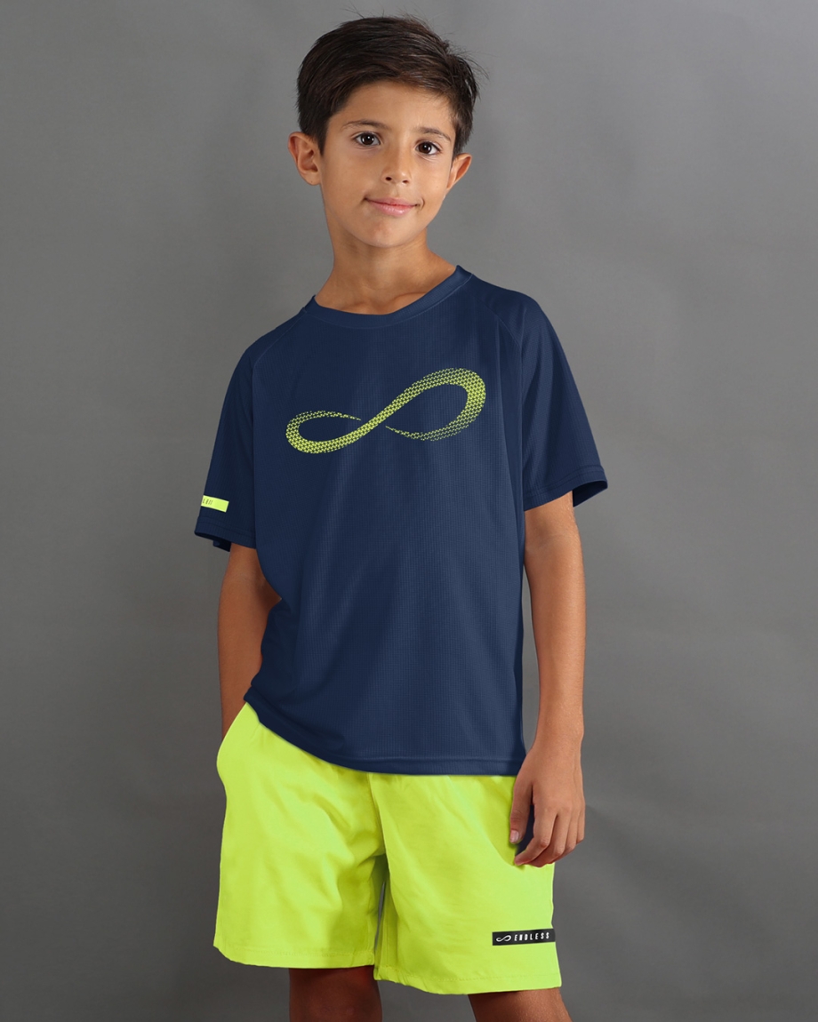 T-SHIRT UNLIMITED DIAMOND KIDS MARINO