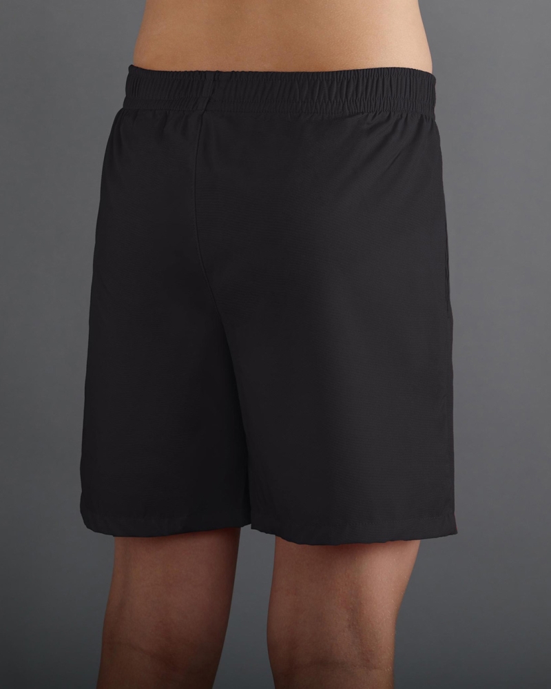 SHORT ACE KIDS BLACK ORANGE 2