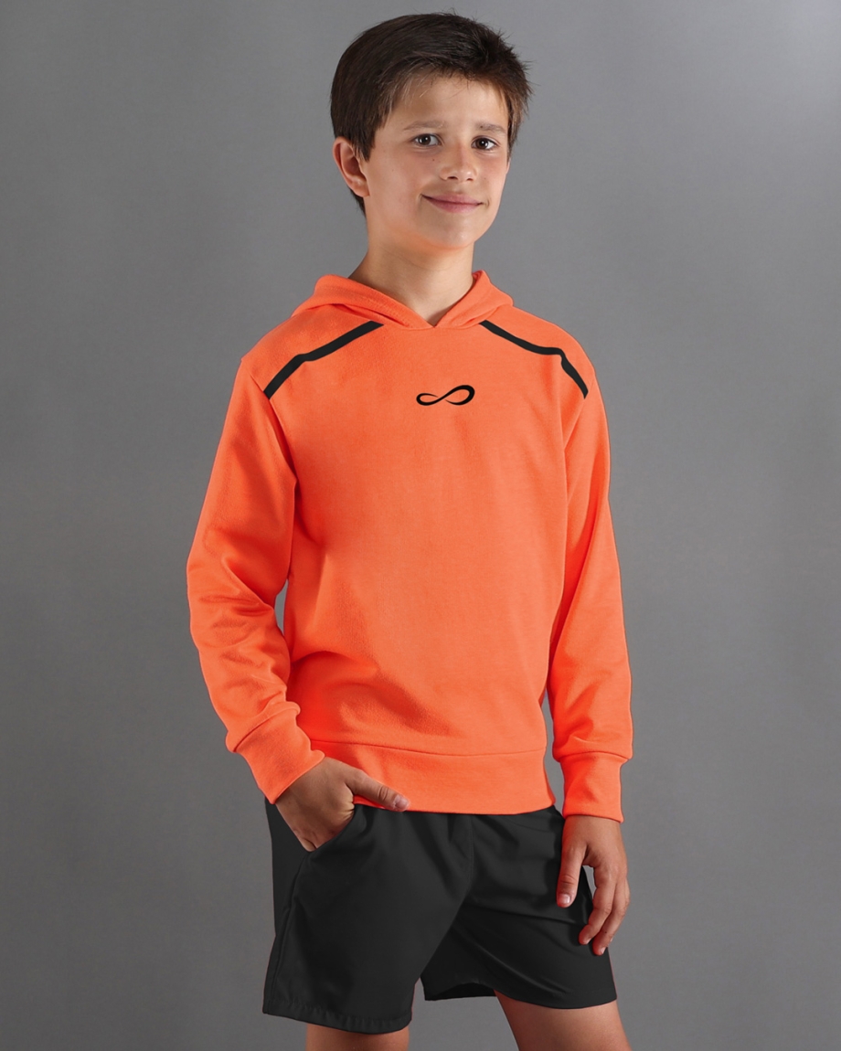 FELPA RUSH KIDS ORANGE