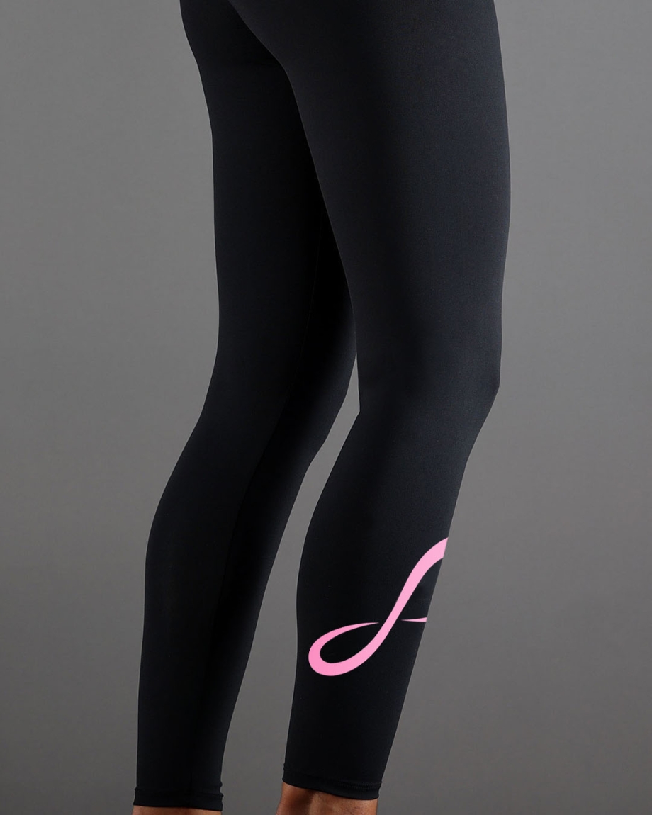 TIGHTS FIT POCKET KIDS BLACK PINK