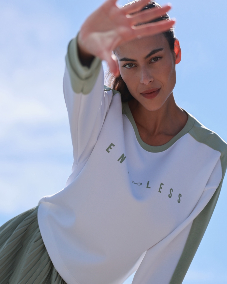 SUDADERA HALO WHITE LIGHT ARMY