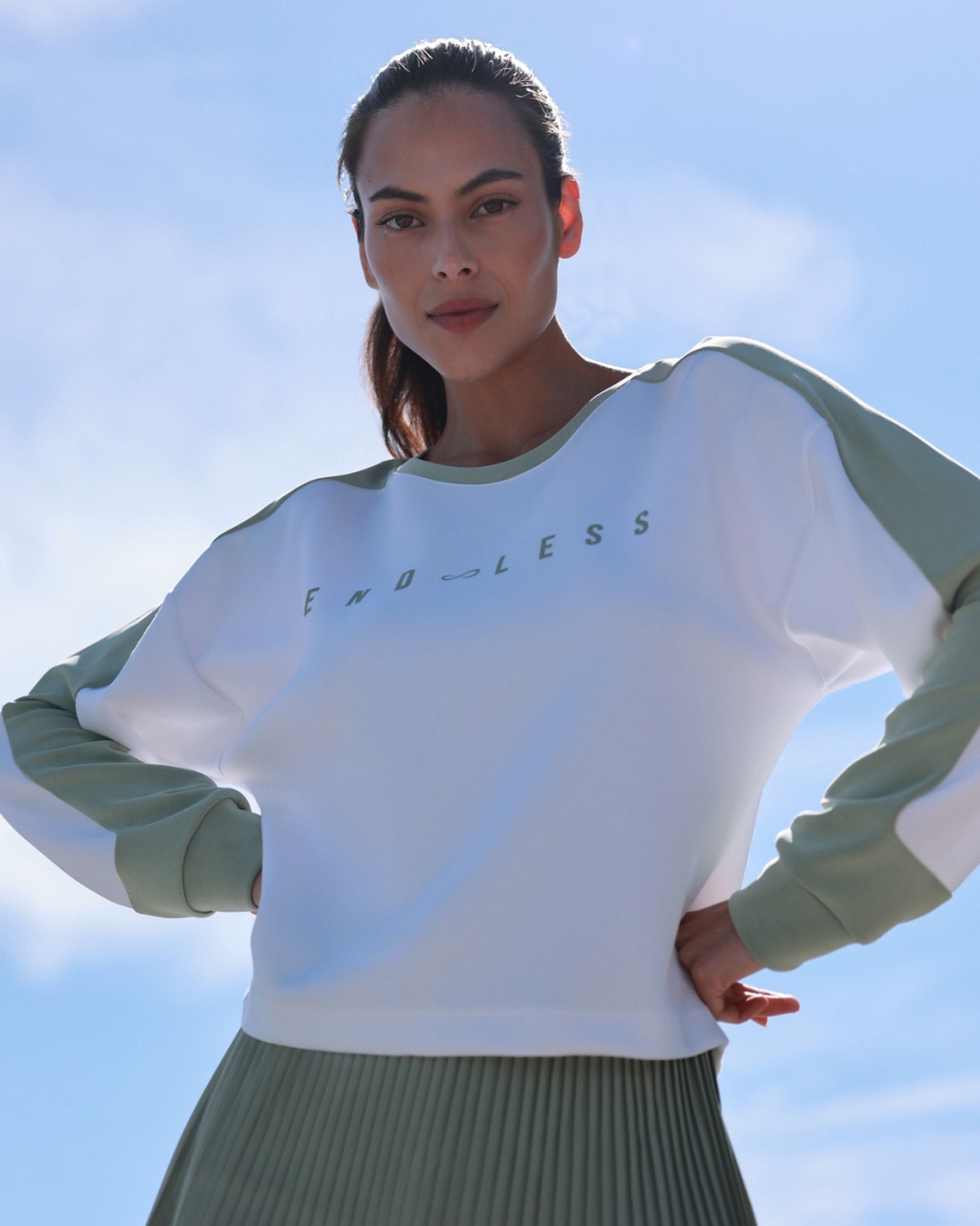 SUDADERA HALO WHITE LIGHT ARMY