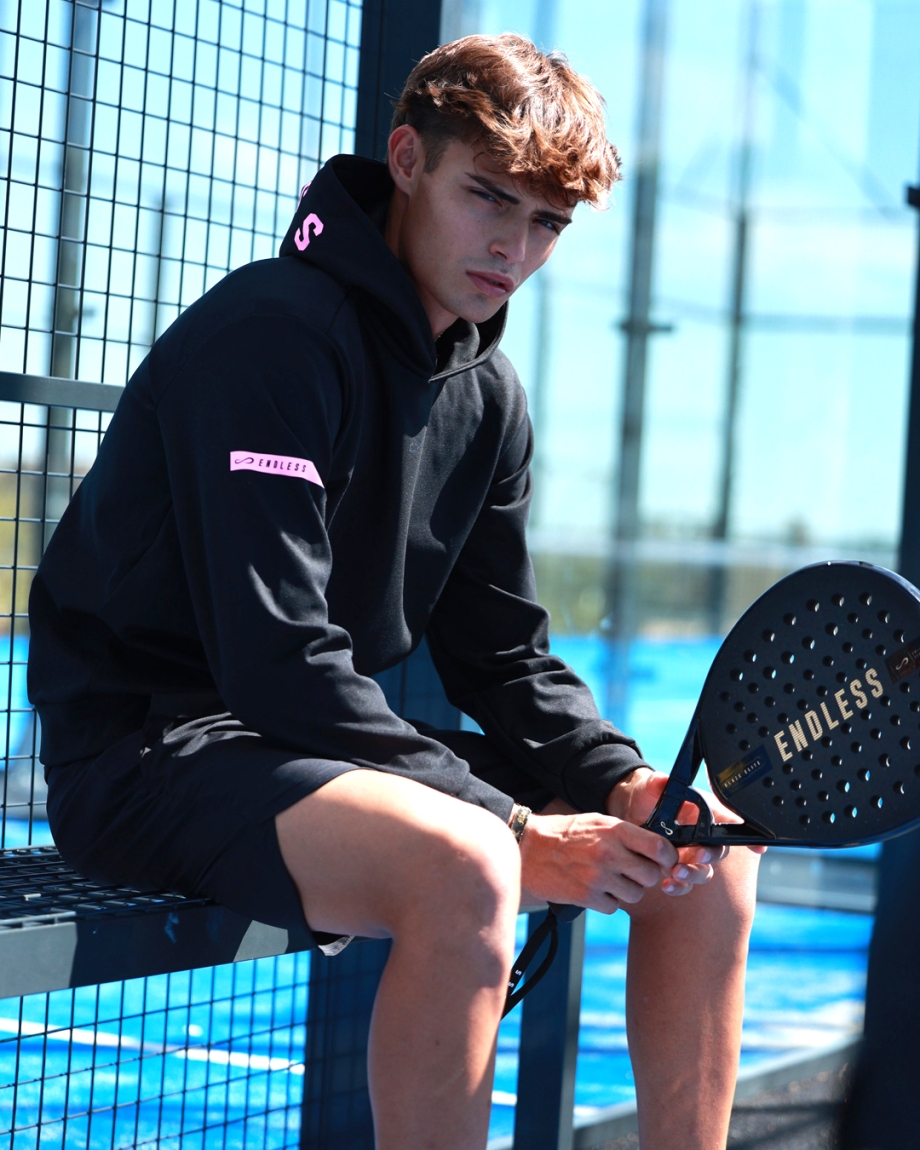 SWEAT-SHIRT SNIPER BLACK PINK