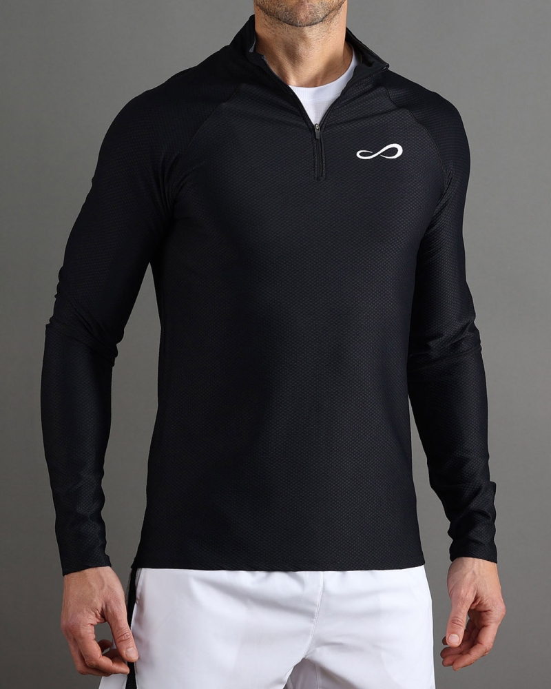 SUDADERA EPIC II BLACK WHITE